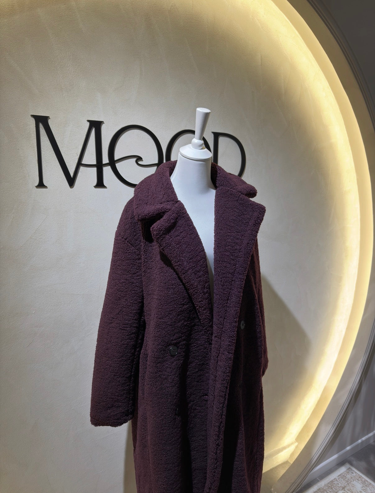 Manteau d’hiver doux - Iris