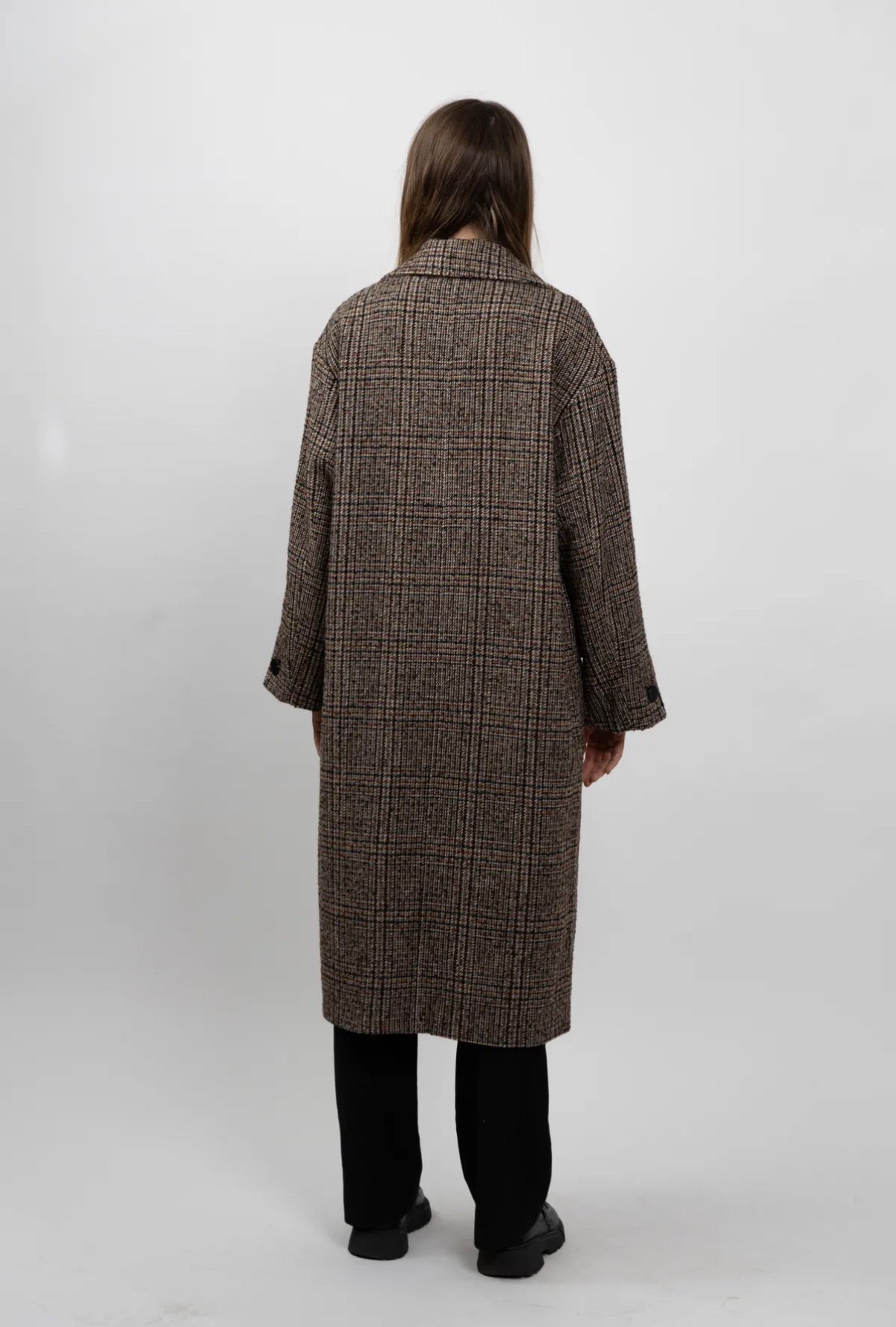 Manteau à carreaux - Léonie