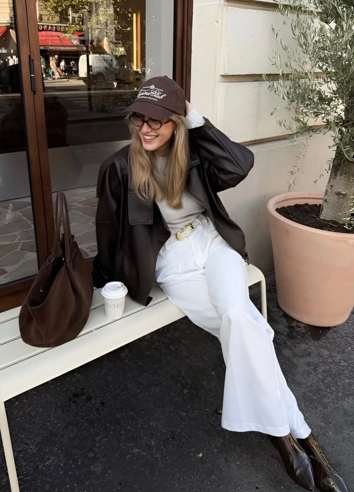 Veste en cuire - Nine