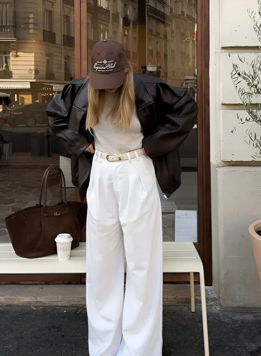 Veste en cuire - Nine