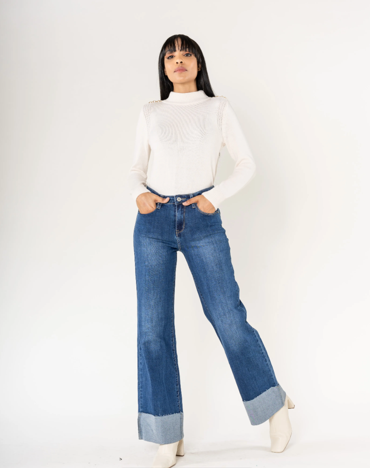 Jeans bleu NINA