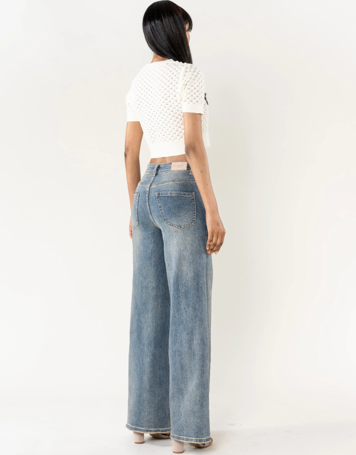 Jeans bleu vintage NINA