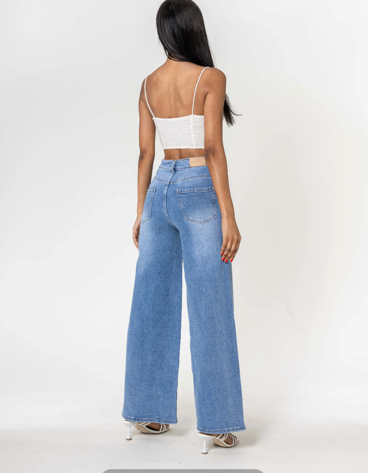 Jeans bleu ciel NINA