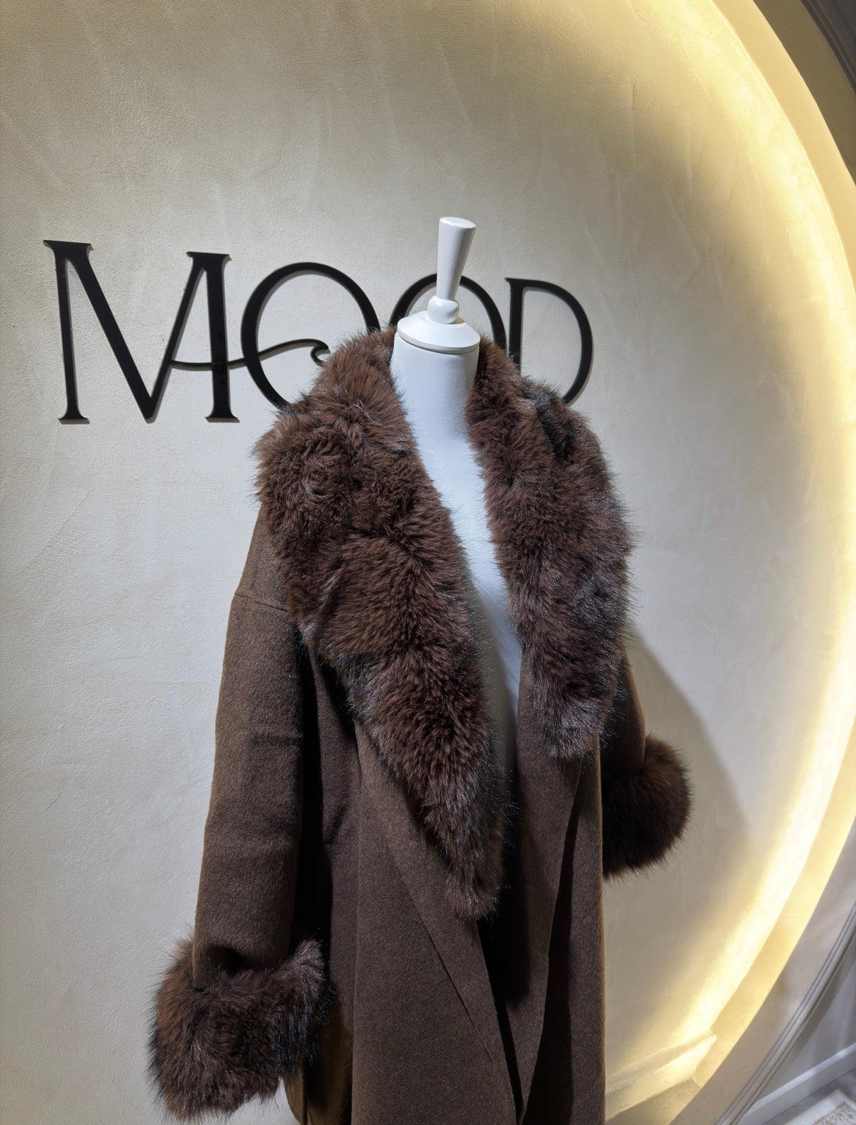 Manteau en fourrure Leila