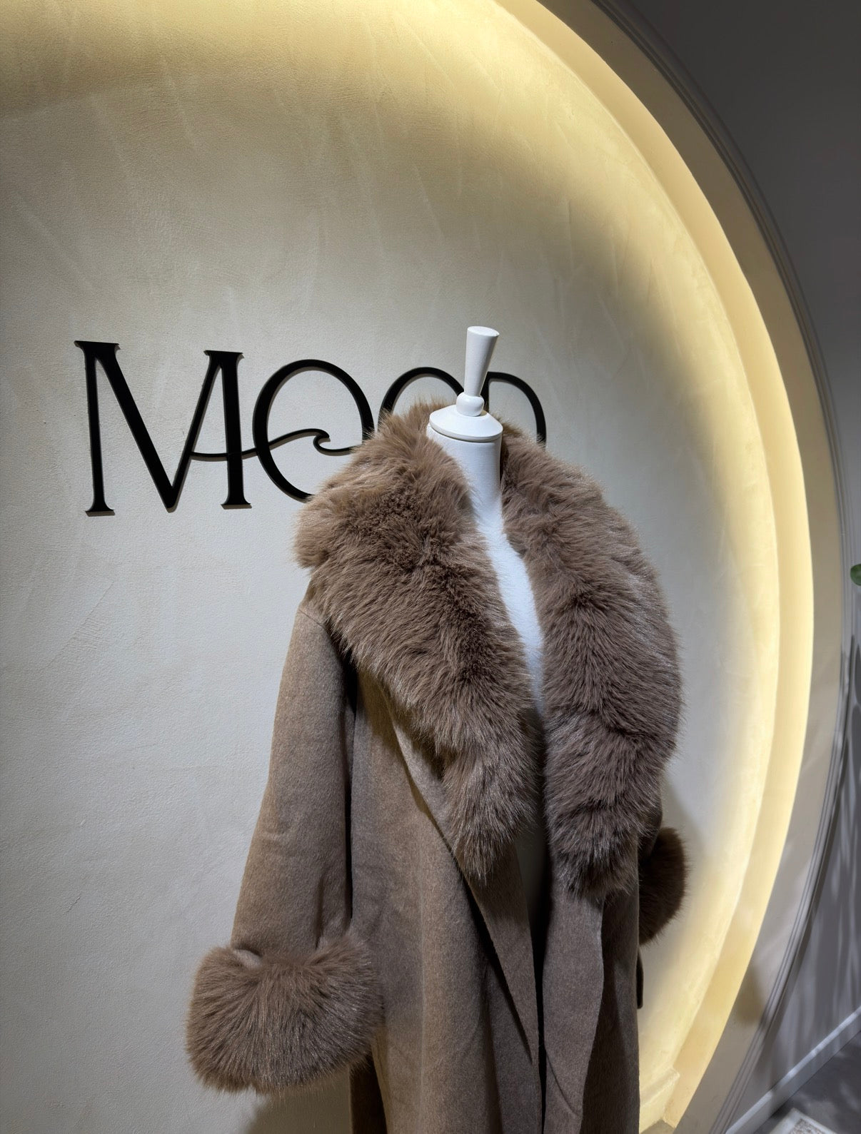 Manteau en fourrure Leila