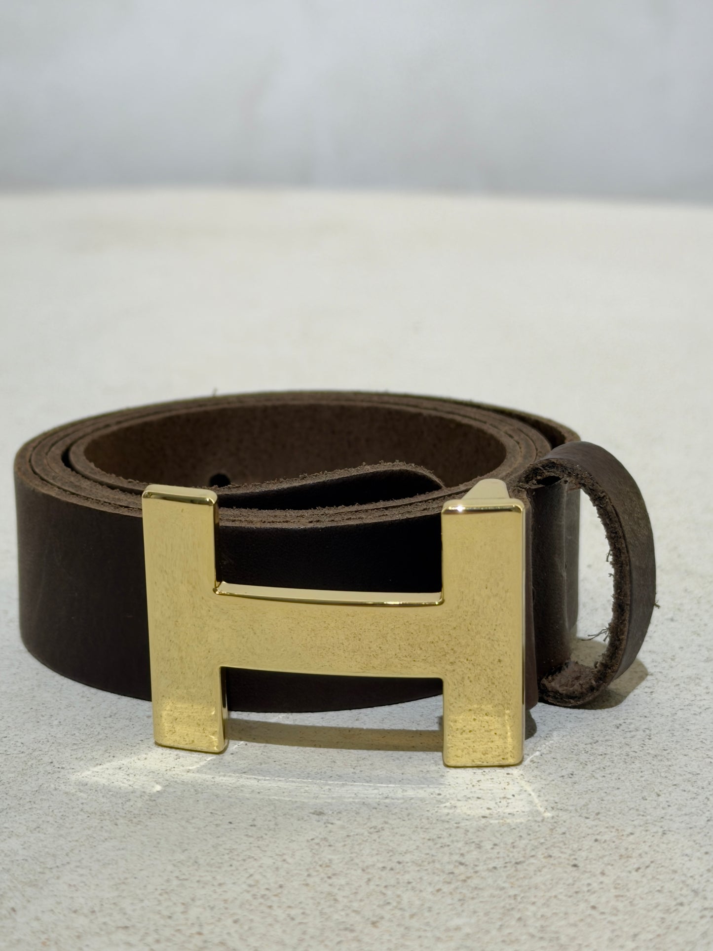 Ceinture en cuire H